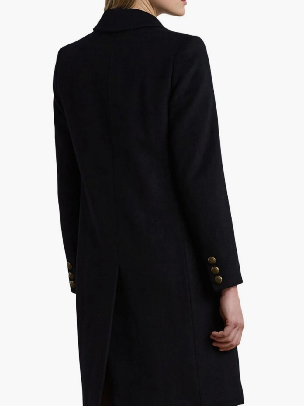 Womens Lauren Ralph Lauren Wool Blend Reefer Coat Size 4 NWT - Picture 2 of 13